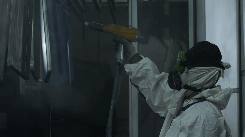 Local Electrostatic Painting Services pros at work